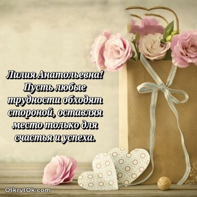 С днём учителя Лилии Анатольевне